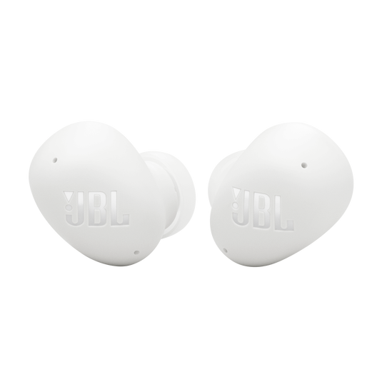 JBL Vibe Buds 2 - White - True Wireless Noise Cancelling Earbuds - Detailshot 3 image number null